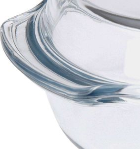 ASJ Commerce Naczynie żaroodporne do zapiekania z pokrywą 1,7 l 2