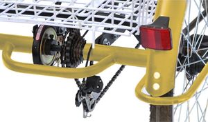 Enero Rower 3-kołowy 24" rehabilitacyjny 6-biegowy waniliowy 3