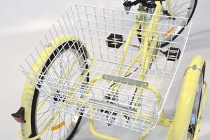 Enero  Rower 3-kołowy 24" rehabilitacyjny waniliowy 17