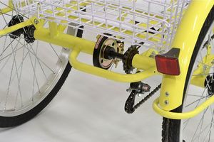 Enero  Rower 3-kołowy 24" rehabilitacyjny waniliowy 6