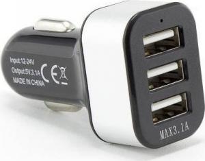 Ładowarka Sbox CC-331 3x USB-A 3.1 A  (284-uniw) 1