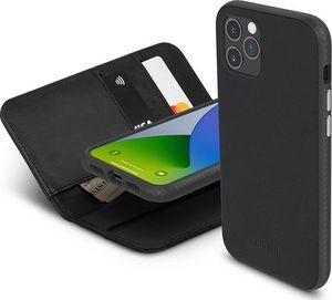 Moshi Etui Moshi Overture 2w1 Apple iPhone 12/12 Pro z kieszeniami na karty + stand up (system SnapTo) (Jet Black) 6