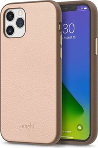 Moshi Etui Moshi Overture 2w1 Apple iPhone 12/12 Pro z kieszeniami na karty + stand up (system SnapTo) (Luna Pink) 15