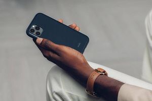 Moshi Etui Moshi iGlaze Apple iPhone 12 mini (system SnapTo) (Midnight Blue) 2