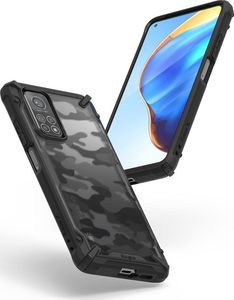 Ringke Etui Ringke Fusion-X Xiaomi Mi 10T/Pro Camo (Moro) Black 3