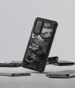 Ringke Etui Ringke Fusion-X Xiaomi Mi 10T/Pro Camo (Moro) Black 5