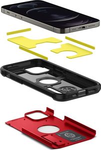 Spigen Etui Spigen Tough Armor Apple iPhone 12/12 Pro Red 5