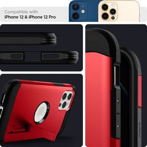 Spigen Etui Spigen Tough Armor Apple iPhone 12/12 Pro Red 8