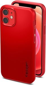 Spigen Etui Spigen Thin Fit Apple iPhone 12 mini Red 5