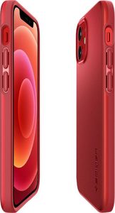 Spigen Etui Spigen Thin Fit Apple iPhone 12 mini Red 6