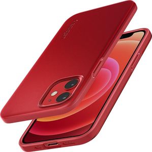 Spigen Etui Spigen Thin Fit Apple iPhone 12 mini Red 7