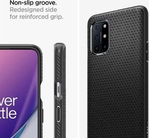Spigen Etui Spigen Liquid Air Oneplus 8T Matte Black 4