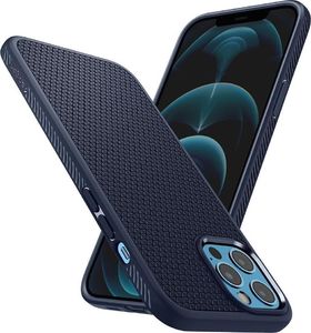 Spigen Etui Spigen Liquid Air Apple iPhone 12 Pro Max Navy Blue 8
