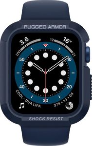 Spigen Etui Spigen Rugged Armor Apple Watch SE/6/5/4 44mm Navy Blue 3