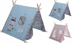 ASJ Commerce Namiot tipi wigwam dla dzieci domek teepee niebieski 6