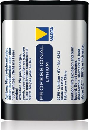Varta Bateria foto 2CR5 2