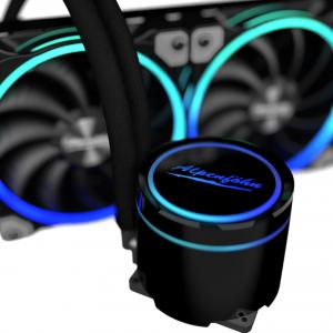 Chłodzenie wodne Alpenfohn Gletscherwasser 240 Czarne (84000000178) 8