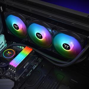Chłodzenie wodne Thermaltake Floe RC360 AIO CPU + RAM Cooler (CL-W290-PL12SW-A) 6