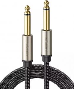 Kabel Ugreen Jack 6.3mm  - Jack 6.3mm 1m szary (10636) 1