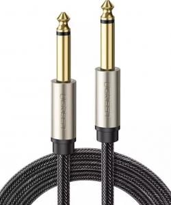 Kabel Ugreen Jack 6.3mm  - Jack 6.3mm 10m szary (40815) 1