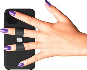 Hama HAMA WHITE DIAMONDS BOW CASE IPHONE 11 PRO CZARNY KRYSZTAŁKI SWAROVSKIEGO 18 KARATOWE standard 2