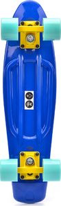 Deskorolka Meteor Deskorolka Meteor plastikowa niebiesko-błękitno-żółta 22629 4