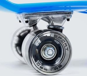 Deskorolka SMJ sport fiszka niebieska (BS-2206 PL) 6