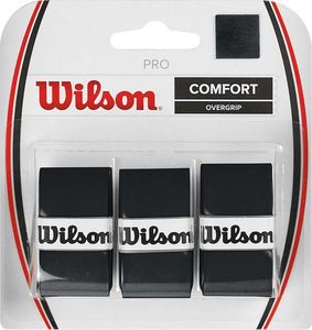 Wilson Owijka Wilson Pro Comfort Overgrip czarne 3 szt WRZ4014BK 1