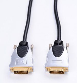 Kabel Impuls-PC DVI-D - DVI-D 1.8m srebrny 1