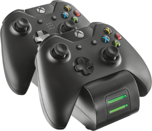 Trust podwójna stacja ładująca GXT 247 do padów Xbox One czarna (20406) 1