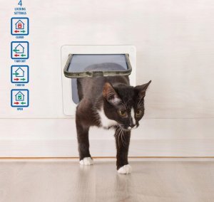 Duvo+ DRZWI Z TUNELEM DLA KOTA 19x19,7cm 10924 4