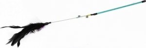 EBI WĘDKA DLA KOTA KOLOROWE PIÓRKA 60cm 408/430439 3