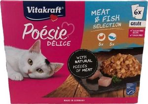 Vitakraft VITAKRAFT KOT 85gx6 POESIE RYBA GAL MULTIPACK szaszetki /7 1