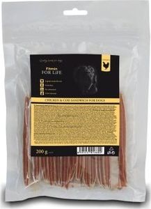 Fitmin  FOR LIFE PIES DOG TREAT CHICKEN & COD SANDWICH 70g 2