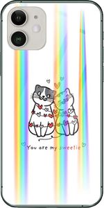 Mojworld Etui na Apple iPhone 11 - Rainbow Case - You are my Sweetie 1