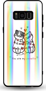 Mojworld Etui na Samsung S8 - Rainbow Case - You are my Sweetie 1