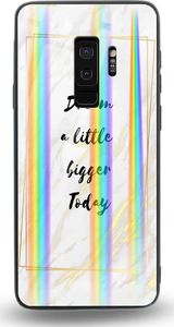 Mojworld Etui na Samsung S9 Plus - Rainbow Case - Dream big today 1