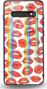Mojworld Etui na Samsung S10Plus - Rainbow Case - Much Kiss 1