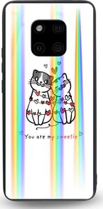 Mojworld Etui na Huawei Mate 20 Pro - Rainbow Case - You are my Sweetie 1