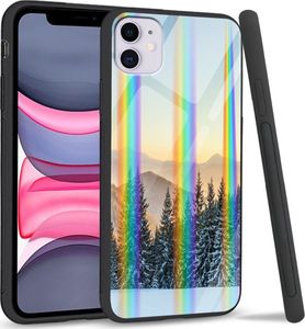 Mojworld Etui na Apple iPhone 11 - Rainbow Series - Road to Heaven 1