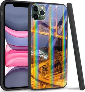 Mojworld Etui na Apple iPhone 11 Pro - Rainbow Series - Amazon Parrot 1