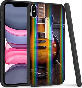 Mojworld Etui Rainbow Series na Apple iPhone XS Max Electric Guitar 1