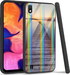 Mojworld Etui na telefon Samsung A10 Rainbow Pier 1