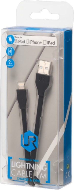 Kabel USB Trust Apple lightning, 1m, czarny - 20127 2