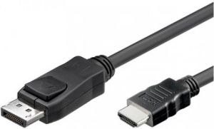 Kabel Techly DisplayPort - HDMI 2m czarny (304321) 1