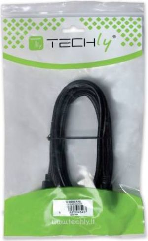 Kabel Techly DisplayPort - HDMI 2m czarny (304321) 4