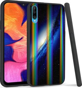 Mojworld Etui na telefon Samsung A50 Rainbow Space 1