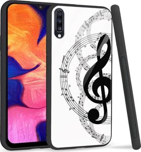Super Fashion Premium Case Symphony to szklane etui na Samsung Galaxy A70 1