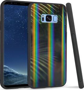 Super Fashion Etui na telefon Samsung S8 Rainbow Case Plamy 1