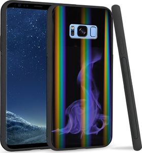 Super Fashion Etui na telefon Samsung S8 Rainbow Case Fioletowy dym 1
